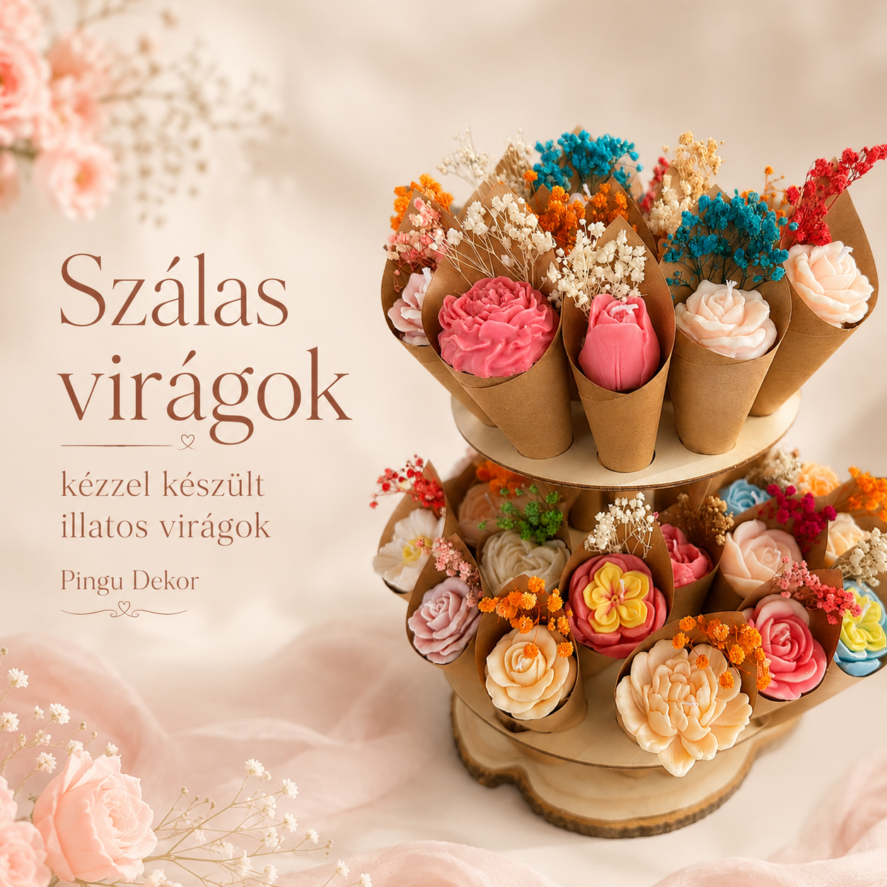 Szálas virágok